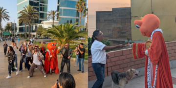 ¿Un “Rey Sapo" obsequiando dinero a transeúntes? Esto es lo que ocurrió en el Malecón de Miraflores 2 Rey Sapo obsequia dinero en Lima