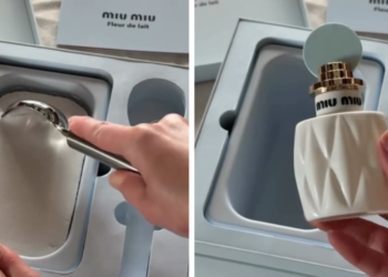 Miu Miu esconde su perfume en helado