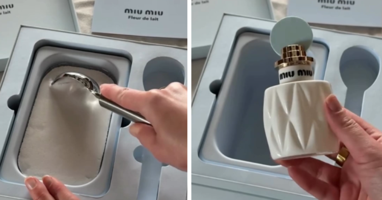 Miu Miu esconde su perfume en helado