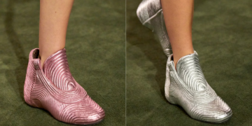 Louis Vuitton presenta un extravagante calzado de estética futurista