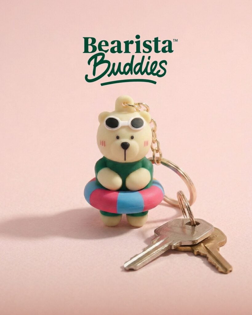 Bearista Buddies: las blind boxes del icónico osito de Starbucks 4 Bearista Buddies colección.