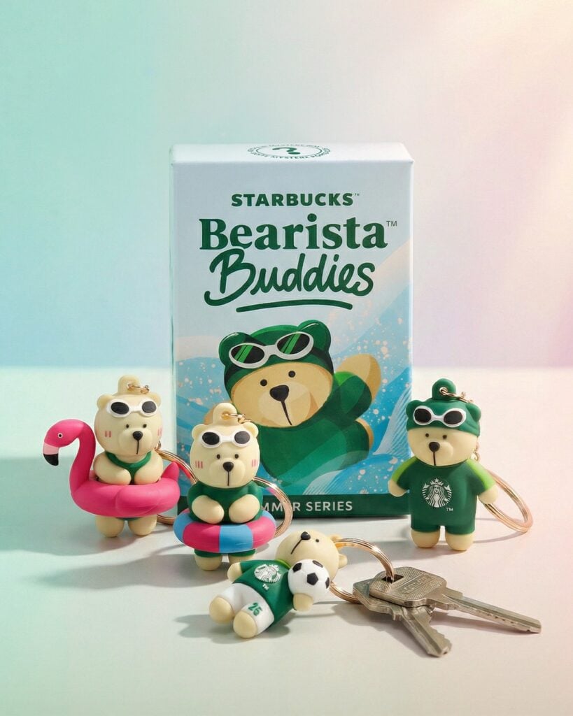 Bearista Buddies: las blind boxes del icónico osito de Starbucks 7 Nova limitovana edice Bearista Buddies prave dorazila do nasich kavaren a tahle parta je priprav 5