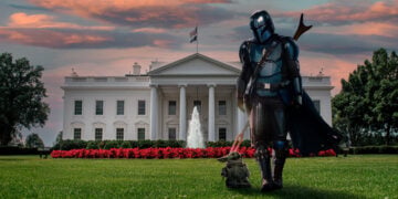 La Casa Blanca convierte a Donald Trump en The Mandalorian por el Star Wars Day 2026