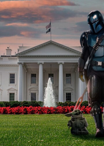 La Casa Blanca convierte a Donald Trump en The Mandalorian por el Star Wars Day 2026
