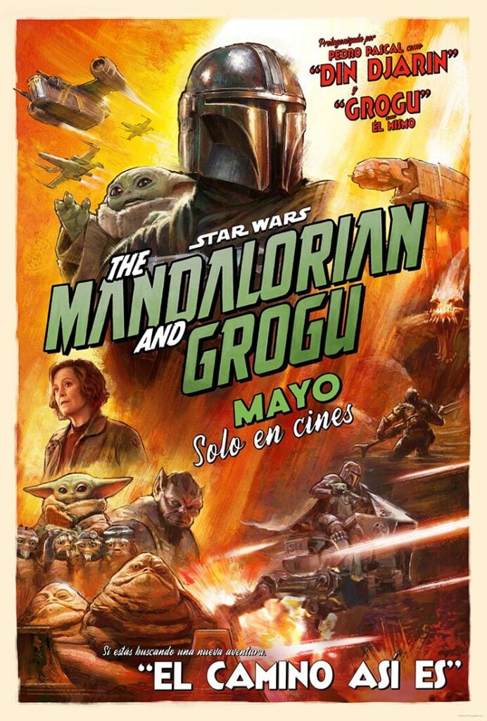 "The Mandalorian and Grogu" llega a los cines: así se apoderó la Fuerza de las marcas 3 Póster de The Mandalorian and Grogu..