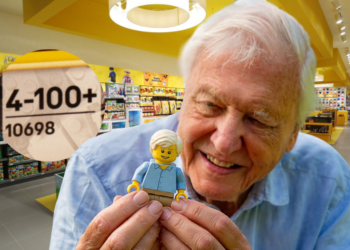 LEGO aumenta la edad máxima a +100 para homenajear a David Attenborough