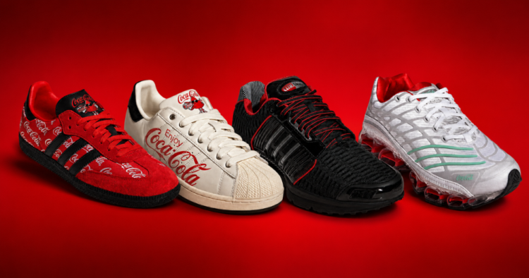 Coca-Cola x Adidas: Así se ve la nueva colección de zapatillas 2026v