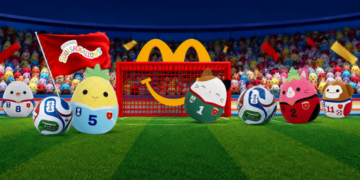 McDonald's lanza colección especial de Squishmallows por el Mundial 2026 3 McDonald's lanza colección especial de Squishmallows por el Mundial 2026