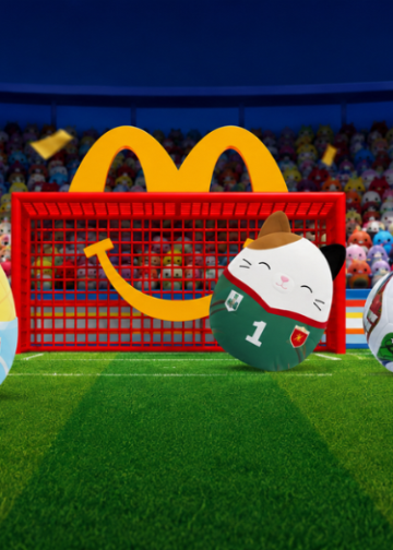 MercadoNegro 23 McDonald's lanza colección especial de Squishmallows por el Mundial 2026