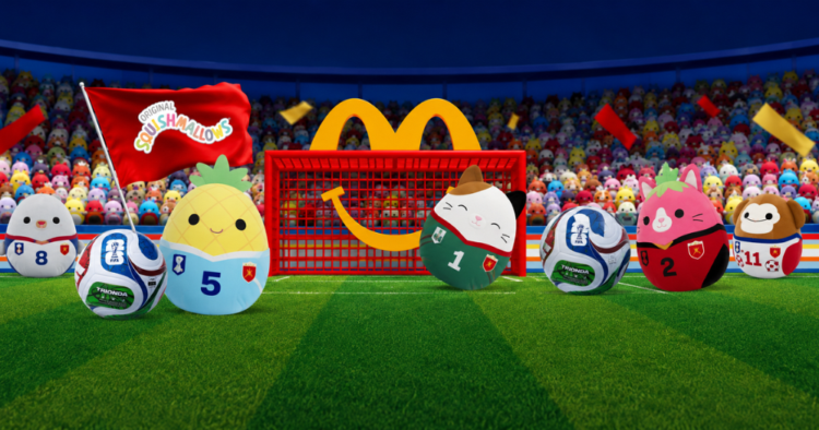 McDonald's lanza colección especial de Squishmallows por el Mundial 2026 1 McDonald's lanza colección especial de Squishmallows por el Mundial 2026