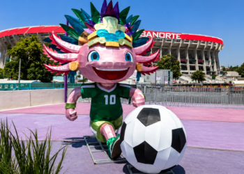 MercadoNegro 20 El ajolote mexicano de Clara Brugada expone la disputa visual rumbo al Mundial 2026