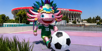 El ajolote mexicano de Clara Brugada expone la disputa visual rumbo al Mundial 2026