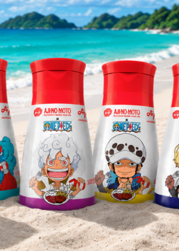 One Piece llega a los empaques de Ajinomoto y convierte el condimento en una pieza de colección