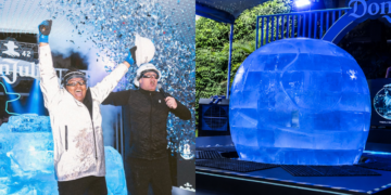Don Julio escondió entradas para el Mundial 2026 dentro de un balón gigante de hielo 3 Don Julio escondió entradas para el Mundial 2026 dentro de un balón gigante de hielo