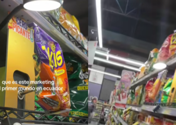 MercadoNegro 11 Takis hizo que uno de sus productos hablara desde la góndola y terminó viralizándose en TikTok