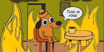Ilustrador de "This is fine" acusa a startup de IA de usar su obra sin autorización en publicidad