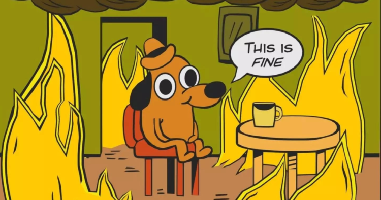 Ilustrador de "This is fine" acusa a startup de IA de usar su obra sin autorización en publicidad