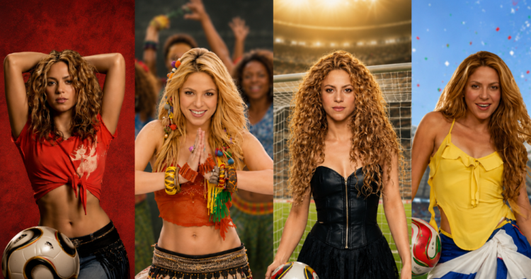 De "Waka Waka" a "Dai Dai": todas las participaciones de Shakira en los Mundiales