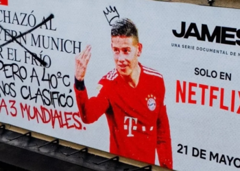 Netflix convierte las críticas contra James Rodríguez en campaña para promocionar su nuevo documental