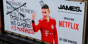 Netflix convierte las críticas contra James Rodríguez en campaña para promocionar su nuevo documental 2 Netflix convierte las críticas contra James Rodríguez en campaña para promocionar su nuevo documental