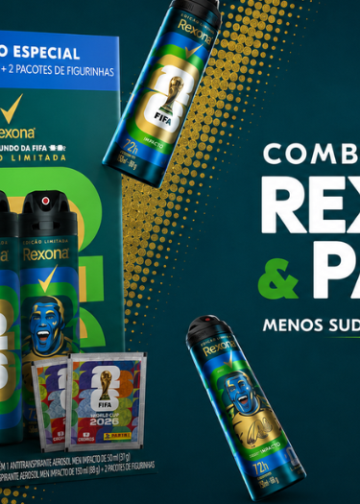 MercadoNegro 38 Rexona lanza combo que incluye figuritas del álbum del Mundial 2026