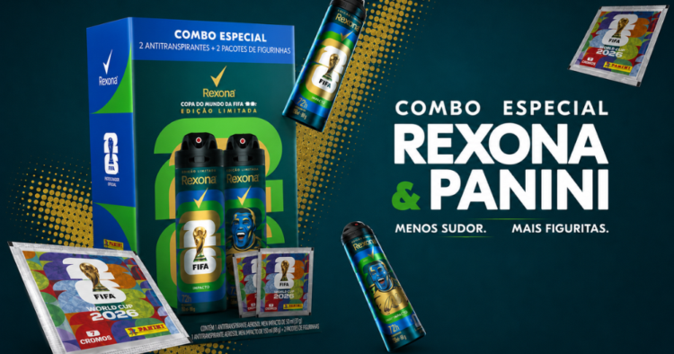 Rexona lanza combo que incluye figuritas del álbum del Mundial 2026 1 Rexona lanza combo que incluye figuritas del álbum del Mundial 2026
