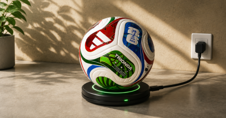 El balón del Mundial 2026 ahora se carga como un smartphone: así funciona la tecnología del adidas 1 El balón del Mundial 2026 ahora se carga como un smartphone: así funciona la tecnología del adidas