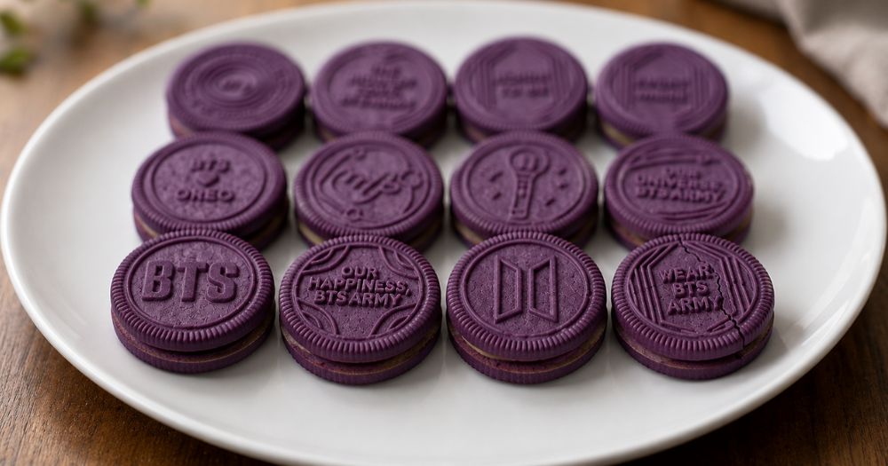 Oreo x BTS: así son las galletas edición especial inspiradas en el grupo de K-pop 2 ¿Cómo son y qué sabor tienen las Oreo x BTS?