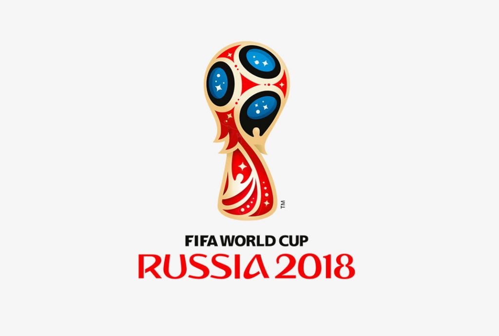 La evolución de los logos de la Copa Mundial de la FIFA a lo largo de la historia 25 Rusia 2018