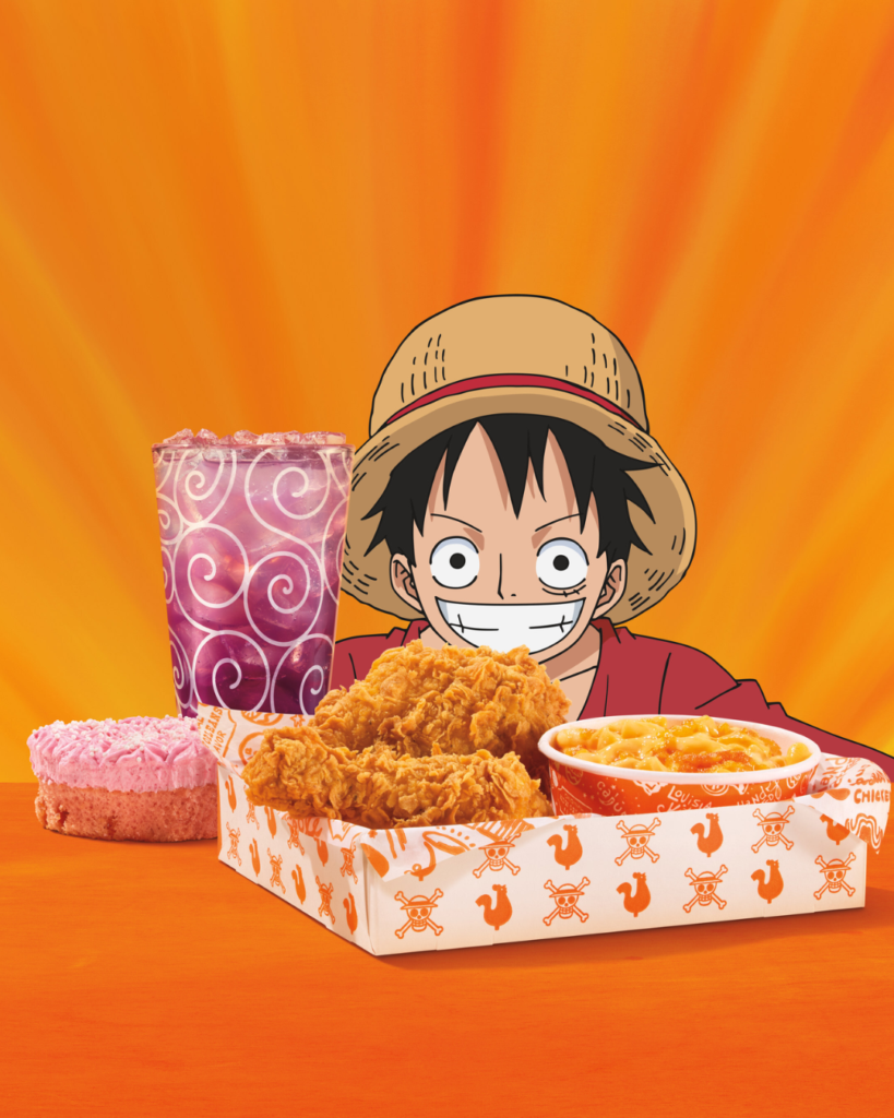 Colaboración de Popeyes y ONE PIECE