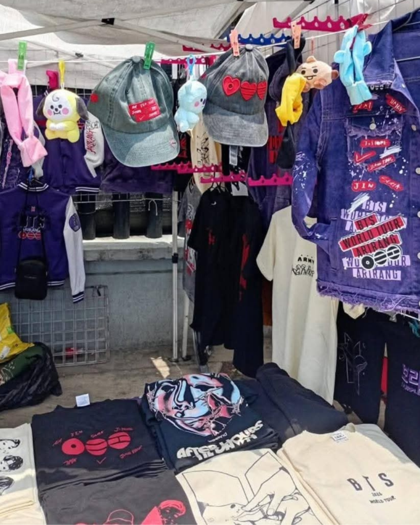 BTS busca eliminar merch pirata