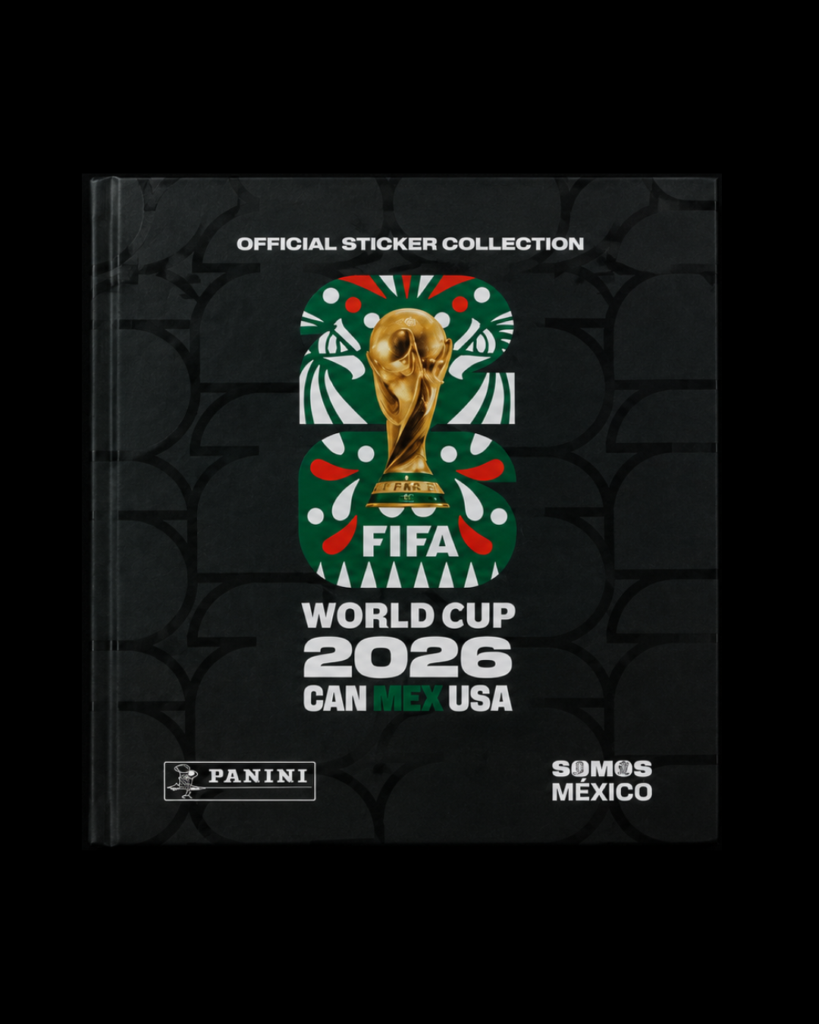Álbum negro Panini del Mundial 2026 