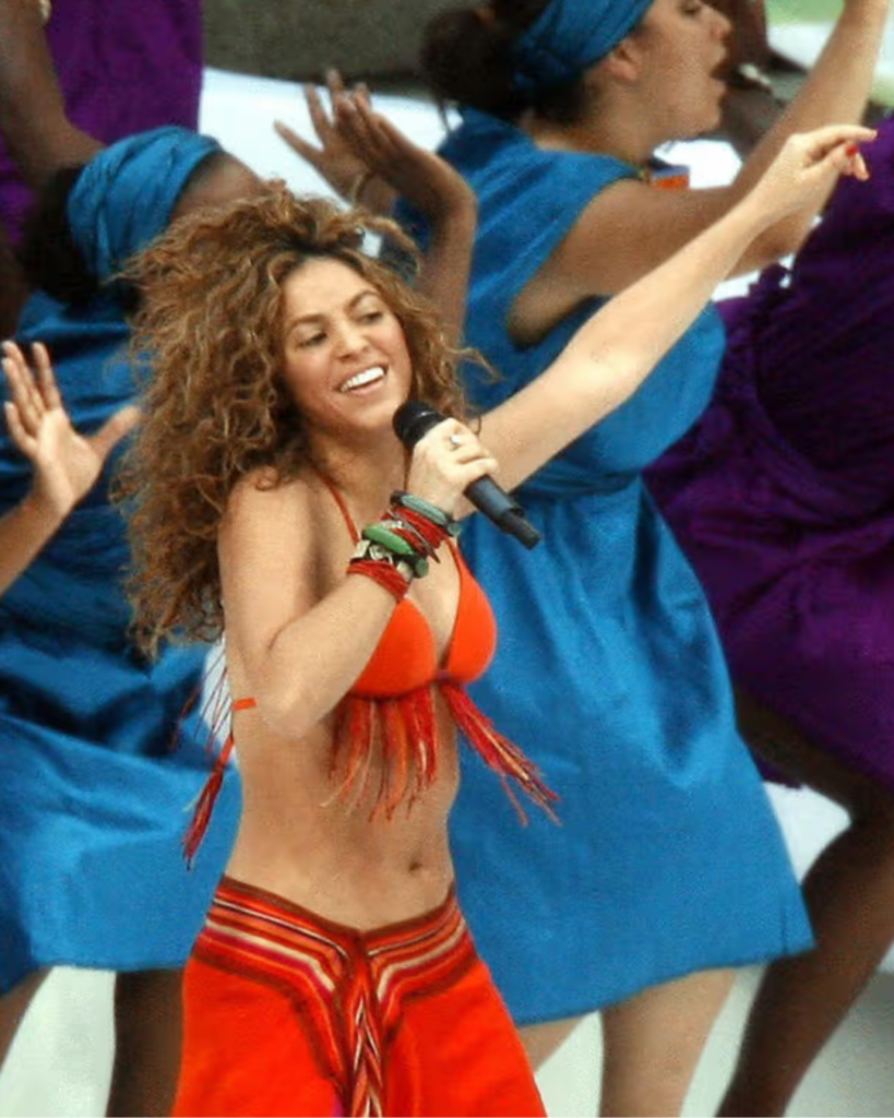 Shakira todas sus apariciones en los mmundiales: Mundial Alemania 2006