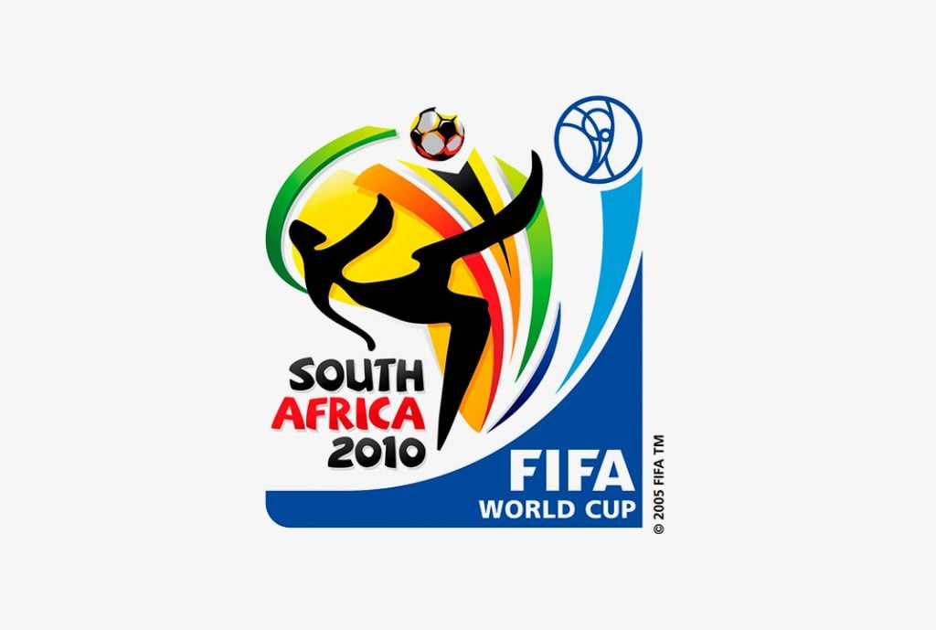 La evolución de los logos de la Copa Mundial de la FIFA a lo largo de la historia 23 Sudafrica 2010