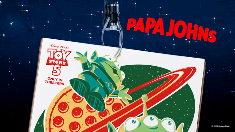 Papa Johns lanza línea de pizzas inspiradas en Toy Story
