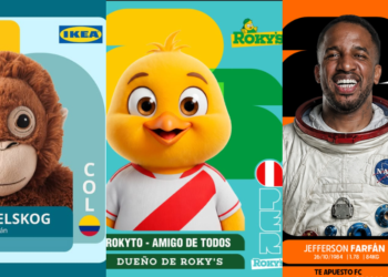 Nuevo trend: marcas crean sus propias figuritas del álbum del Mundial