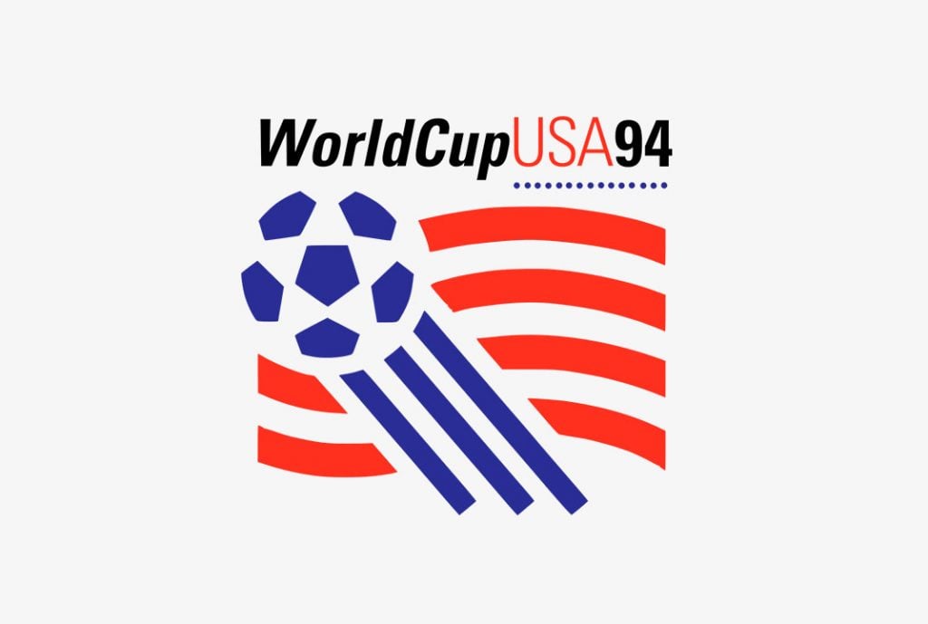 La evolución de los logos de la Copa Mundial de la FIFA a lo largo de la historia 19 USA 94