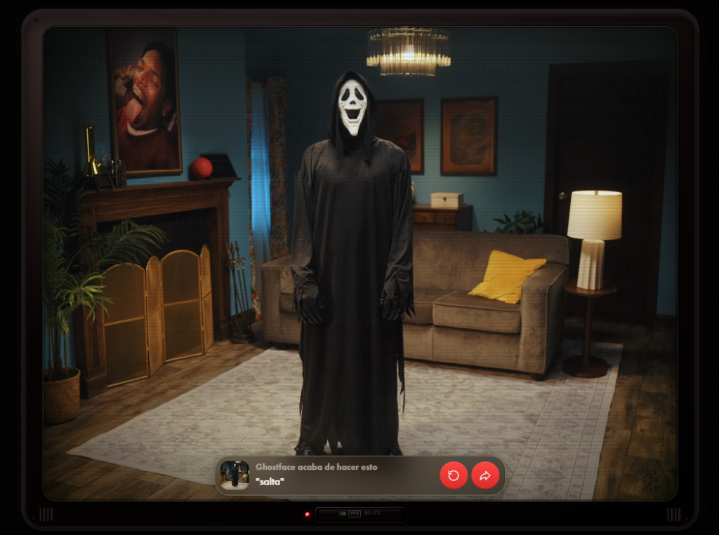 ‘Scary Movie’ crea un sitio web interactivo en el que se puede controlar a su icónico personaje: Ghostface 2 image 118