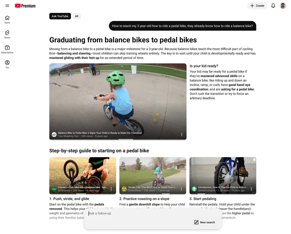 Google lanza "Ask YouTube", una herramienta de IA para buscar respuestas dentro de los videos 2 image 63