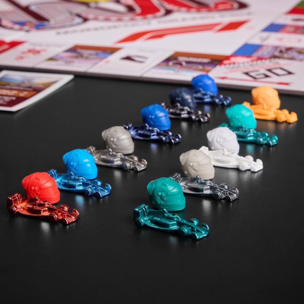 La Fórmula 1 x Monopoly: así luce el juego. 