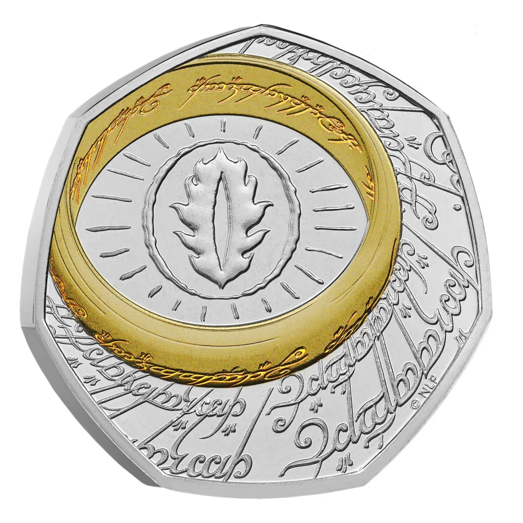 La Royal Mint, la fábrica oficial de monedas del Reino Unido, lanzó una colección especial de “El Señor de los Anillos” por sus 25 años