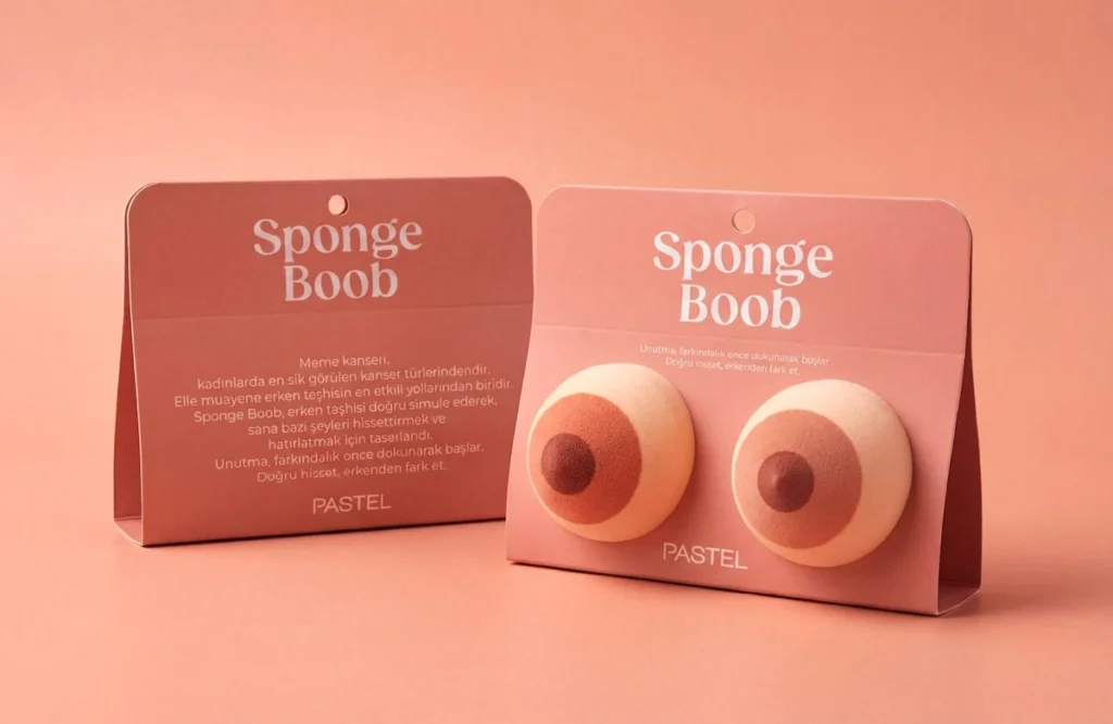Esta esponja de maquillaje esconde un “bulto” para detectar el cáncer de mama
