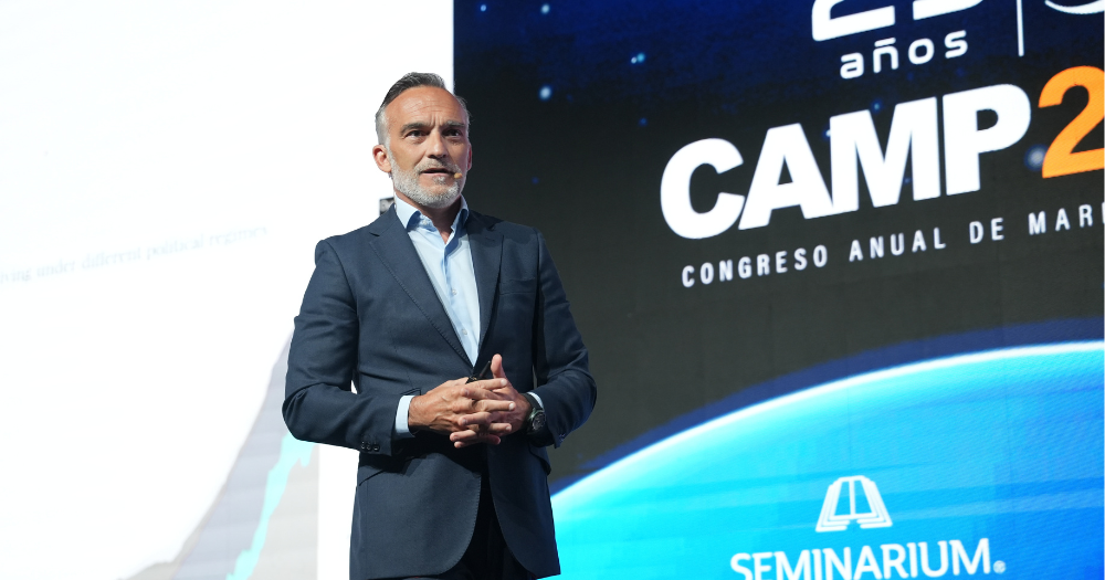 Ángel Bonet en CAMP 2026: "Las empresas que solo piensan en rentabilidad se están quedando atrás" 2 Angel Bonet abrió el segundo día del CAMP 2026.