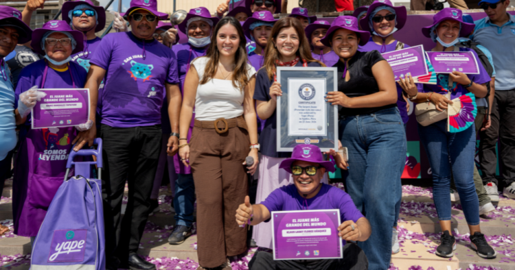 Activación de Yape logra Récord Guinness con el juane más grande del mundo 1 Activación de Yape logra Récord Guinness con el juane más grande del mundo