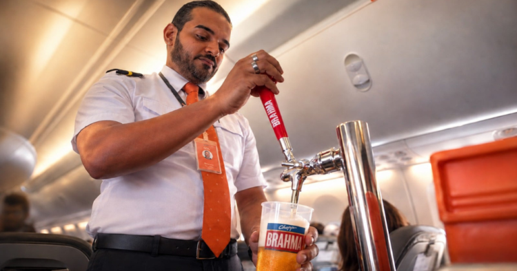 GOL y Brahma ofrecerán cerveza gratis durante vuelos de la aerolínea brasileña 1 Brahma