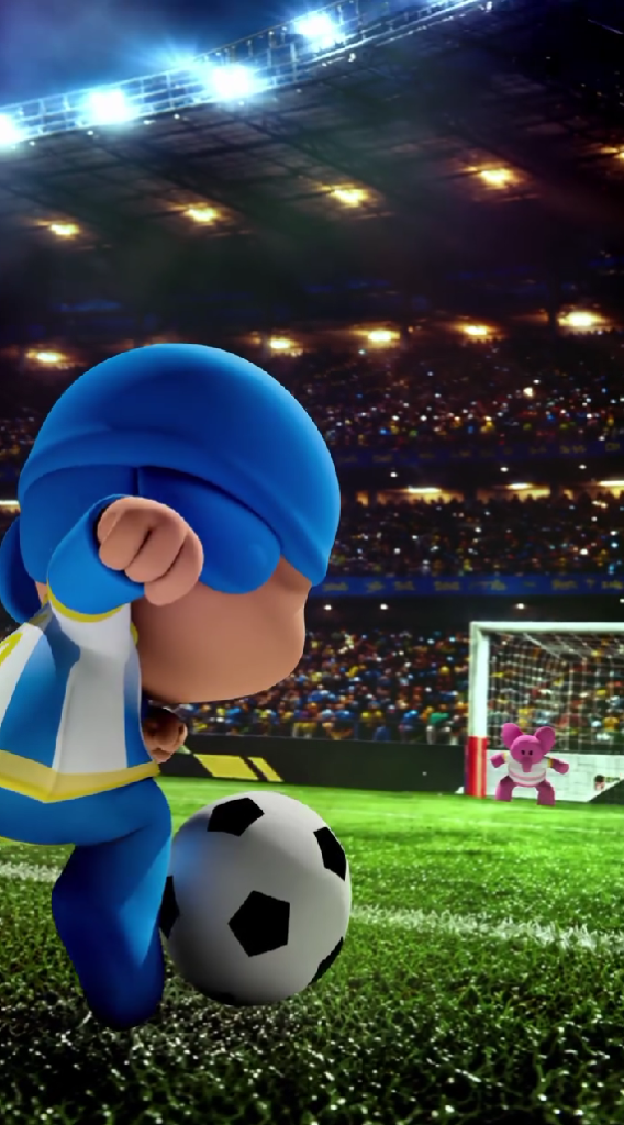 Pocoyó se luce con la camiseta de Messi en su nueva canción del Mundial 2026 2 Captura de pantalla 2026 06 12 125540