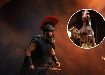 "The Odyssey" presenta una palomera basada en el mítico Caballo de Troya. Foto: Composición MN