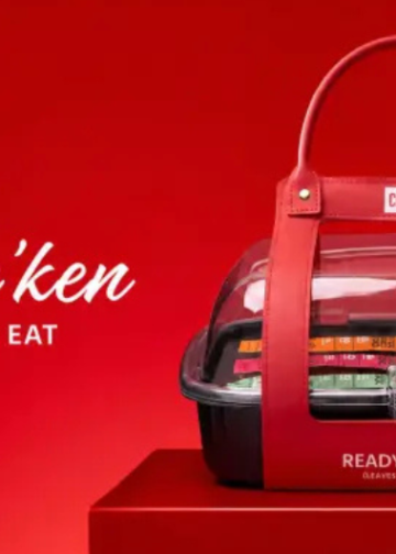 Chomps lanza una cartera en forma de envase de pollo