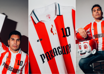 Crean camiseta con sangre de Salvador Cabañas para celebrar el regreso de Paraguay al Mundial