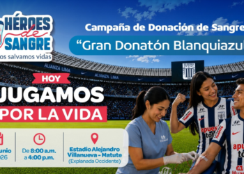 Alianza Lima y EsSalud lanzan la "Donatón Blanquiazul" en Matute